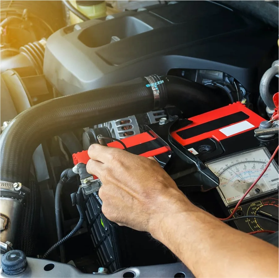 Battery Inspection &
                                Diagnostics